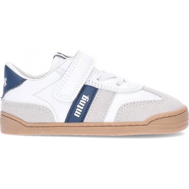 Baskets respectueuses MTNG Free Baby 49060 pour garçons WHITE_NAVY