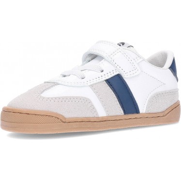 Baskets respectueuses MTNG Free Baby 49060 pour garçons WHITE_NAVY