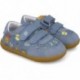 Chaussures de sport respectueuses en toile imprimée Garvalin 252341 pour garçons INDIGO_A631