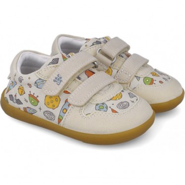 Chaussures de sport respectueuses en toile imprimée Garvalin 252341 pour garçons ARENA_B087