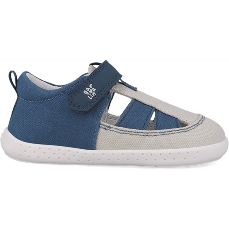 Sandale respectueuse en toile urbaine Garvalin 252344 pour garçon ARENA_B087