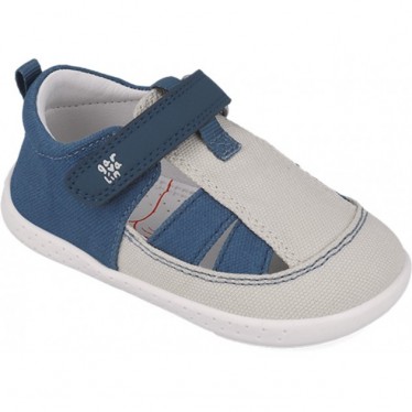 Sandale respectueuse en toile urbaine Garvalin 252344 pour garçon ARENA_B087