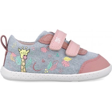 Chaussure de sport respectueuse pour fille Garvalin 252345 Toile imprimée VAQUERO_A224