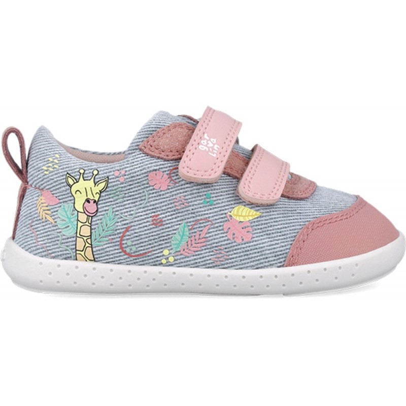 Chaussure de sport respectueuse pour fille Garvalin 252345 Toile imprimée VAQUERO_A224
