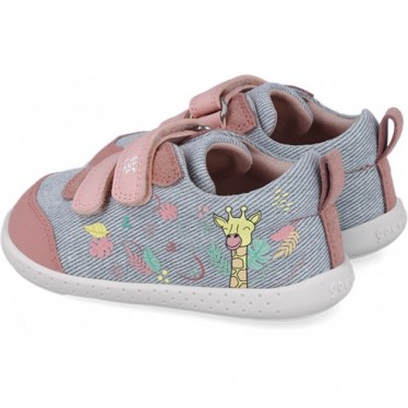Chaussure de sport respectueuse pour fille Garvalin 252345 Toile imprimée VAQUERO_A224