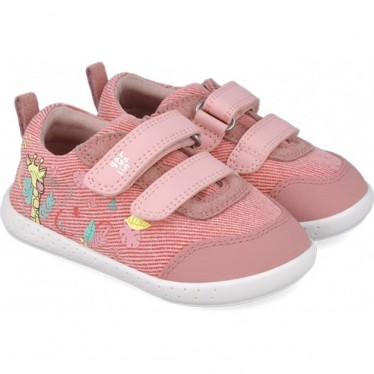 Chaussure de sport respectueuse pour fille Garvalin 252345 Toile imprimée ROSA_B032