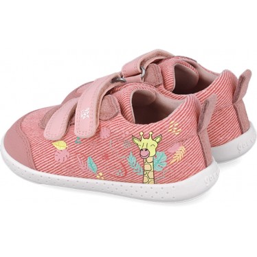 Chaussure de sport respectueuse pour fille Garvalin 252345 Toile imprimée ROSA_B032