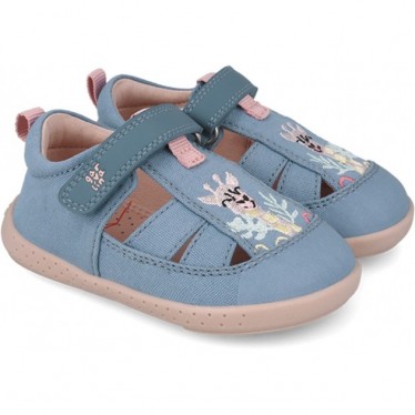 Sandales Garvalin 252346 Girafe en toile respectueuses pour filles VAQUERO_A224