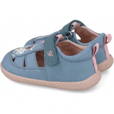 Sandales Garvalin 252346 Girafe en toile respectueuses pour filles VAQUERO_A224