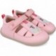Sandales Garvalin 252346 Girafe en toile respectueuses pour filles ROSA_B032