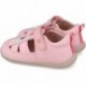 Sandales Garvalin 252346 Girafe en toile respectueuses pour filles ROSA_B032