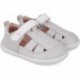 Sandale respectueuse en toile souple Garvalin 252348 pour filles BLANCO_B050