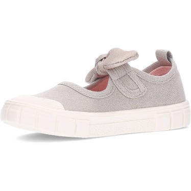 Ballerines GARVALIN Canvas Bow 252380 pour fille respectueuses CRUDO_B663
