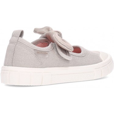 Ballerines GARVALIN Canvas Bow 252380 pour fille respectueuses CRUDO_B663