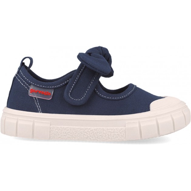Ballerines GARVALIN Canvas Bow 252380 pour fille respectueuses AZUL_MARINO_A089 Ballerines GARVALIN Canvas Bow 252380 pour fille respectueuses AZUL_MARINO_A089