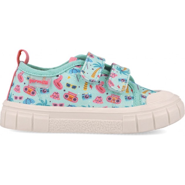 Chaussure de sport respectueuse pour fille 252383 Toile imprimée TURQUESA_A539 Chaussure de sport respectueuse pour fille 252383 Toile imprimée TURQUESA_A539