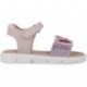 Sandales papillon Garvalin 252400 pour filles ROSA_A032