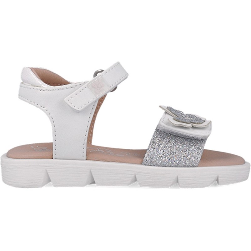 Sandales papillon Garvalin 252400 pour filles BLANCO_B050