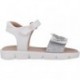 Sandales papillon Garvalin 252400 pour filles BLANCO_B050