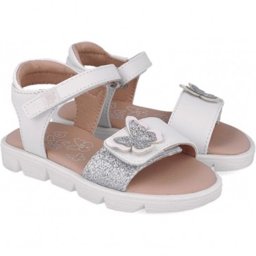 Sandales papillon Garvalin 252400 pour filles BLANCO_B050