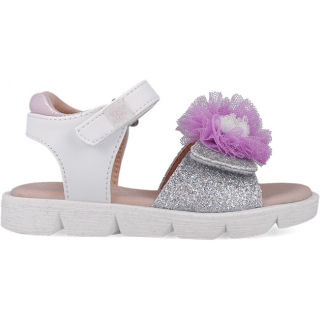 Sandales Garvalin 252402 Pom Pom pour fille BLANCO_B050 Sandales Garvalin 252402 Pom Pom pour fille BLANCO_B050