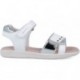 Sandales métalliques Garvalin 252421 Dream pour filles BLANCO_A050