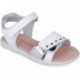 Sandales métalliques Garvalin 252421 Dream pour filles BLANCO_A050