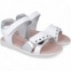 Sandales métalliques Garvalin 252421 Dream pour filles BLANCO_A050