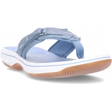 Sandales Clarks BRINKLEY SEA pour femmes BLUE_INTEREST