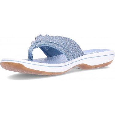 Sandales Clarks BRINKLEY SEA pour femmes BLUE_INTEREST