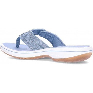 Sandales Clarks BRINKLEY SEA pour femmes BLUE_INTEREST