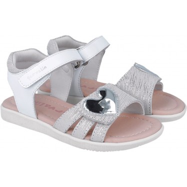 Sandales Garvalin 252424 Dream Heart pour filles BLANCO_B050