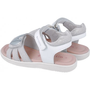 Sandales Garvalin 252424 Dream Heart pour filles BLANCO_B050