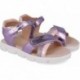 Sandales à brides souriantes Garvalin 252446 pour filles ROSA_A032