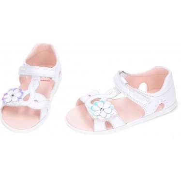 Pablosky Zig 051600 sandales pieds nus OLIMPO_BLANCO