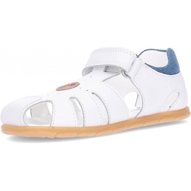Pablosky Zig 051802 sandales pieds nus BLANCO