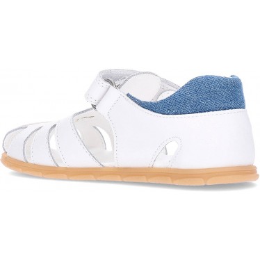 Pablosky Zig 051802 sandales pieds nus BLANCO