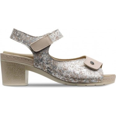 Sandale à talons confort spécial Saguys 20675 BEIGE