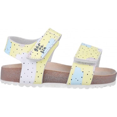 Sandales imprimées Garvalin 252460 Bios pour filles AMARILLO_A253