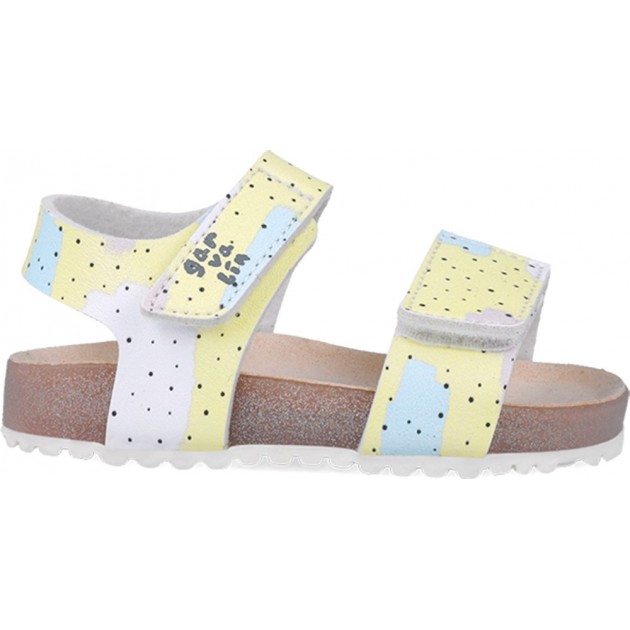 Sandales imprimées Garvalin 252460 Bios pour filles AMARILLO_A253 Sandales imprimées Garvalin 252460 Bios pour filles AMARILLO_A253