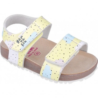 Sandales imprimées Garvalin 252460 Bios pour filles AMARILLO_A253