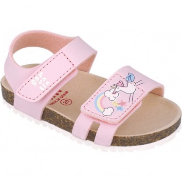 Sandales Garvalin 252462 Bios Unicorn pour filles ROSA_A032