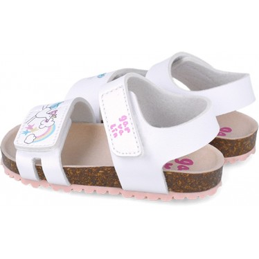 Sandales Garvalin 252462 Bios Unicorn pour filles BLANCO_B050