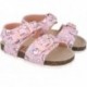 Sandales imprimées Garvalin 252463 Bios pour filles ROSA_A032