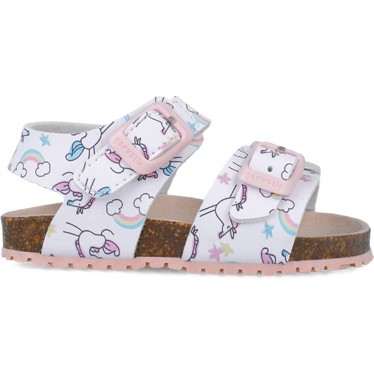 Sandales imprimées Garvalin 252463 Bios pour filles BLANCO_B050