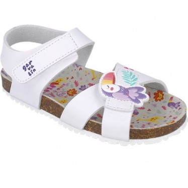 Sandales Garvalin 252464 Bios Loro pour fille BLANCO_B050