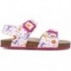 Sandales imprimées Garvalin 252465 Bios pour filles BLANCO_B050