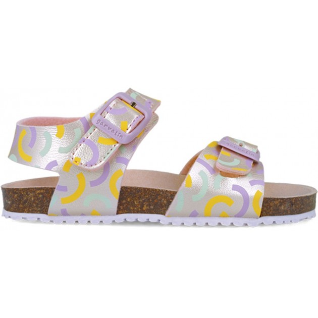 Sandale imprimée Garvalin 252466 Bios pour fille LILA_A164 Sandale imprimée Garvalin 252466 Bios pour fille LILA_A164