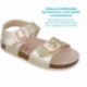 Sandale Garvalin 252467 Bios Metallic pour fille ORO_A784