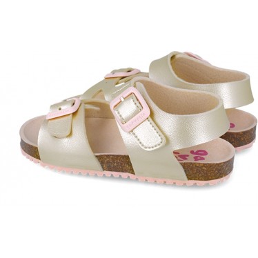 Sandale Garvalin 252467 Bios Metallic pour fille ORO_A784